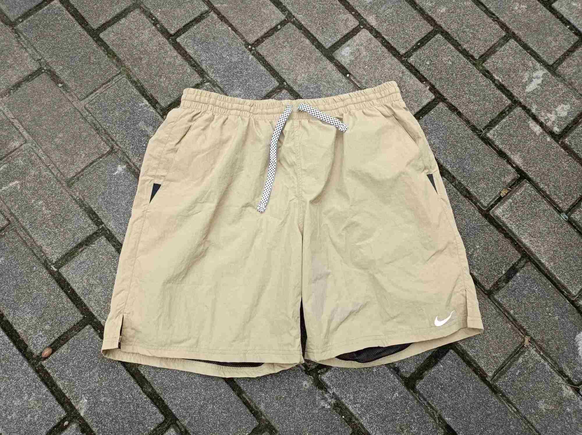 Shorts - khaki color