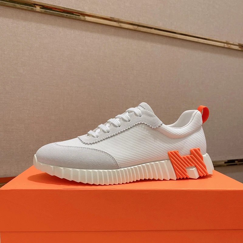 White orange letters